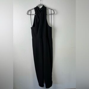 French Connection Criss-Cross Neckline Jumpsuit